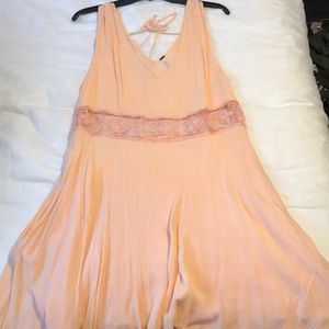 Free People blush dress